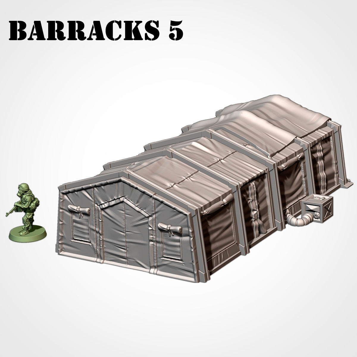 Military Barracks | Scatter Terrain | Txarli Factory