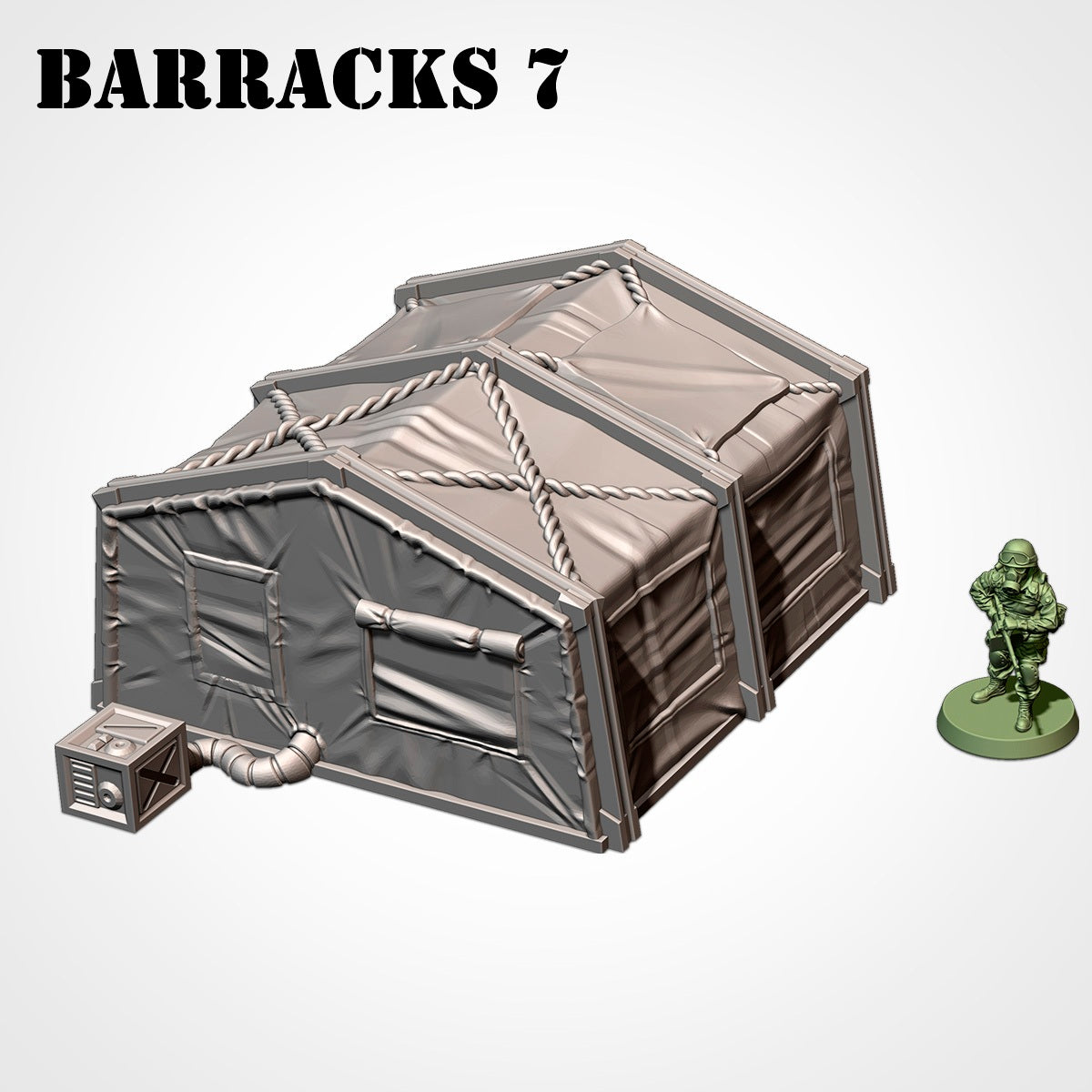 Military Barracks | Scatter Terrain | Txarli Factory