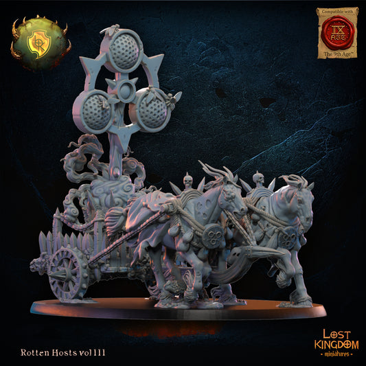 Rotten Hosts Shrine Wagon | Rotten Hosts | Lost Kingdom Miniatures