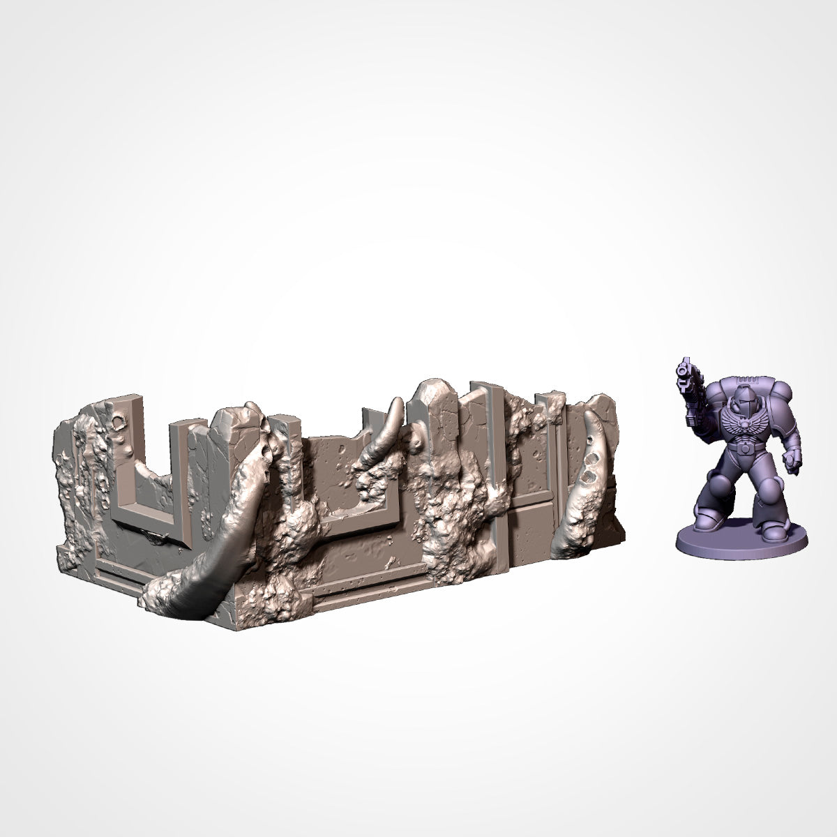 Standard Sized Competitive Ruins - Tournament Friendly (Infected)