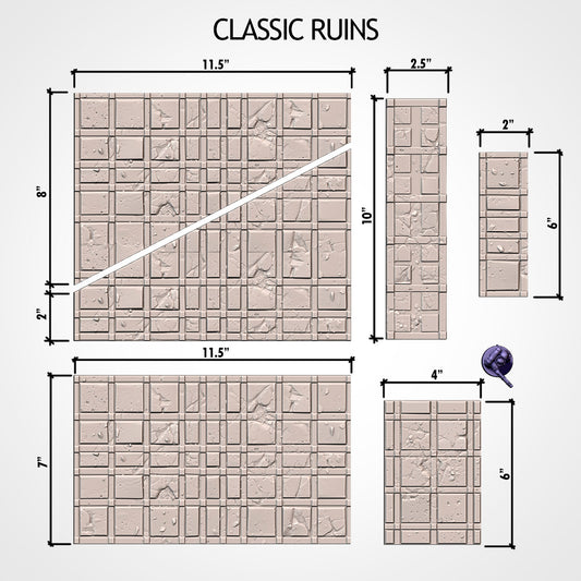 11th Edition Terrain Templates