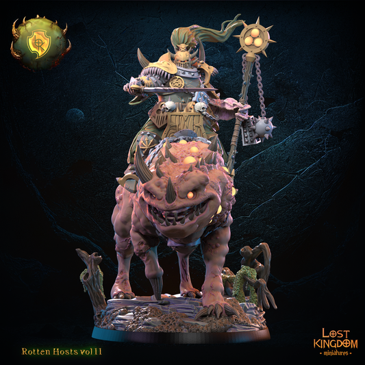 Volnir, Lord of Diease | Rotten Hosts | Lost Kingdom Miniatures