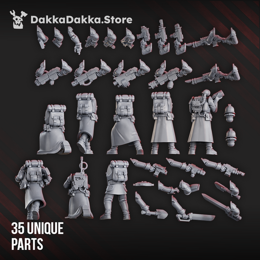 Bits - Death Division Infantry | 3rd Death Division | Dakka Dakka