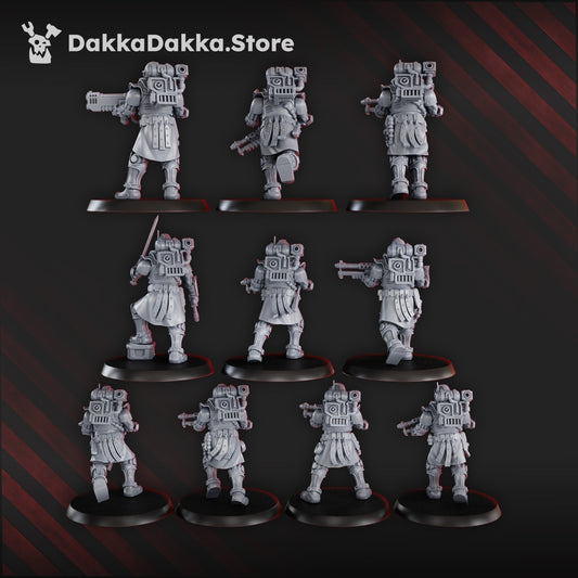 Satellitum Mechguards Squad (Pre-Built) | Pluto’s Mechanized Legion | Dakka Dakka