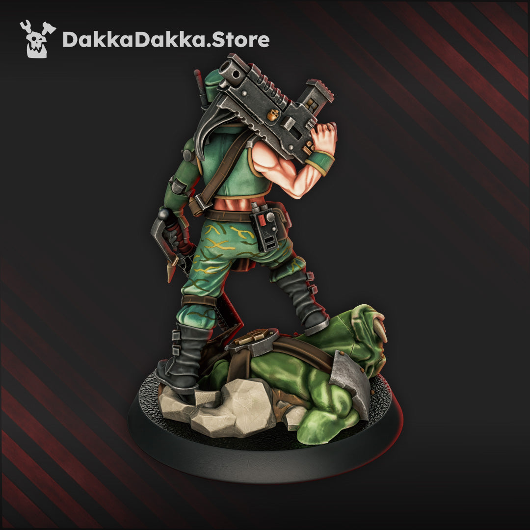 Ork Slayers Commander | Imperial Humans | DakkaDakka.Store
