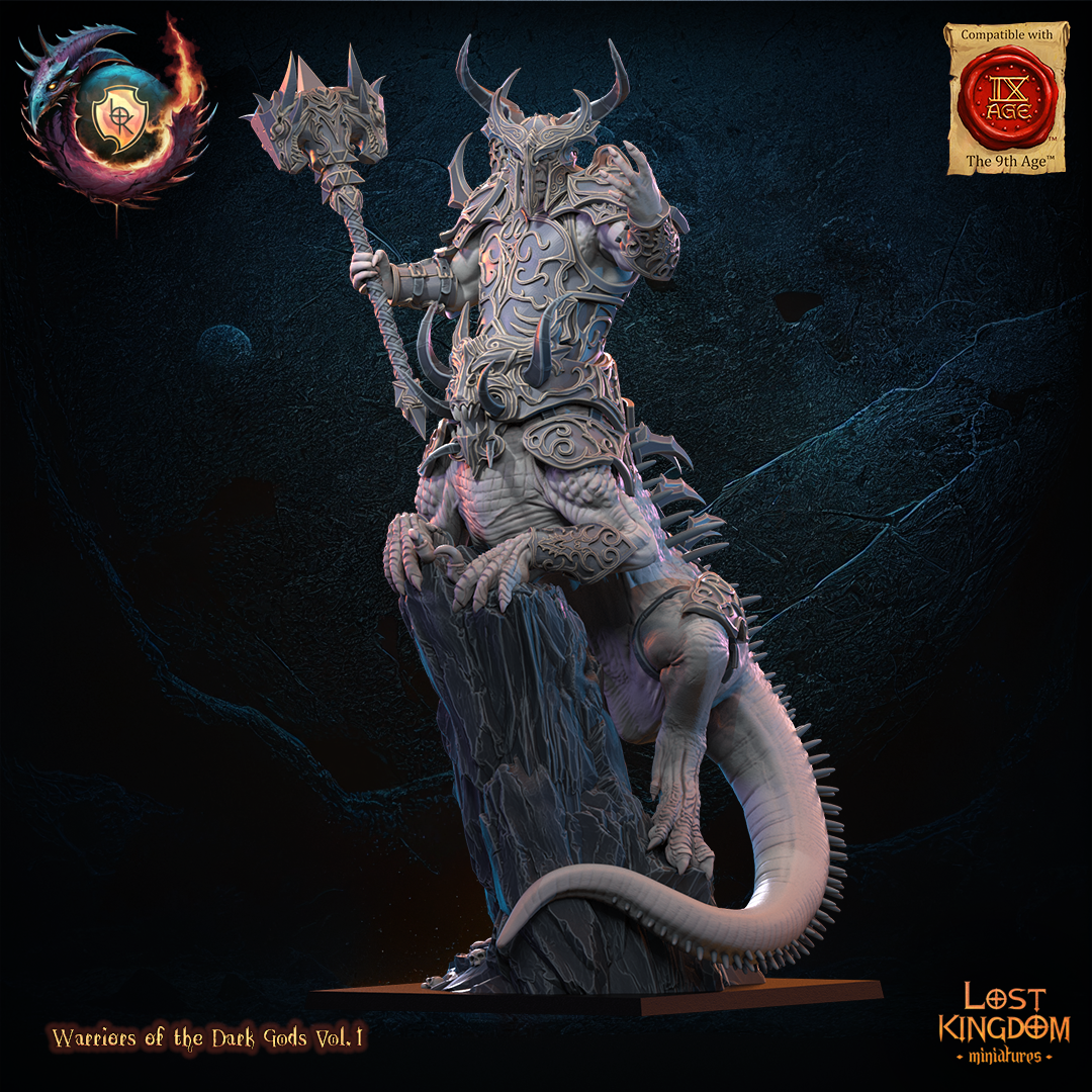 Ancient Feldrak | Warriors of the Dark Gods (Unaligned) | Lost Kingdom Miniatures
