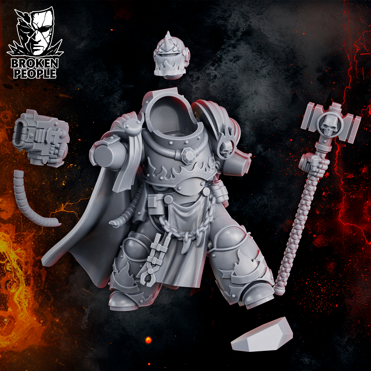 Justiciar Lazarus Ironborn | Black Lions | Broken People