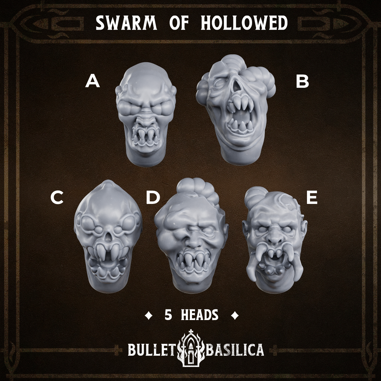 Swarm of Hollowed Body & Head | Temple of the Dead God | Bullet Basilica