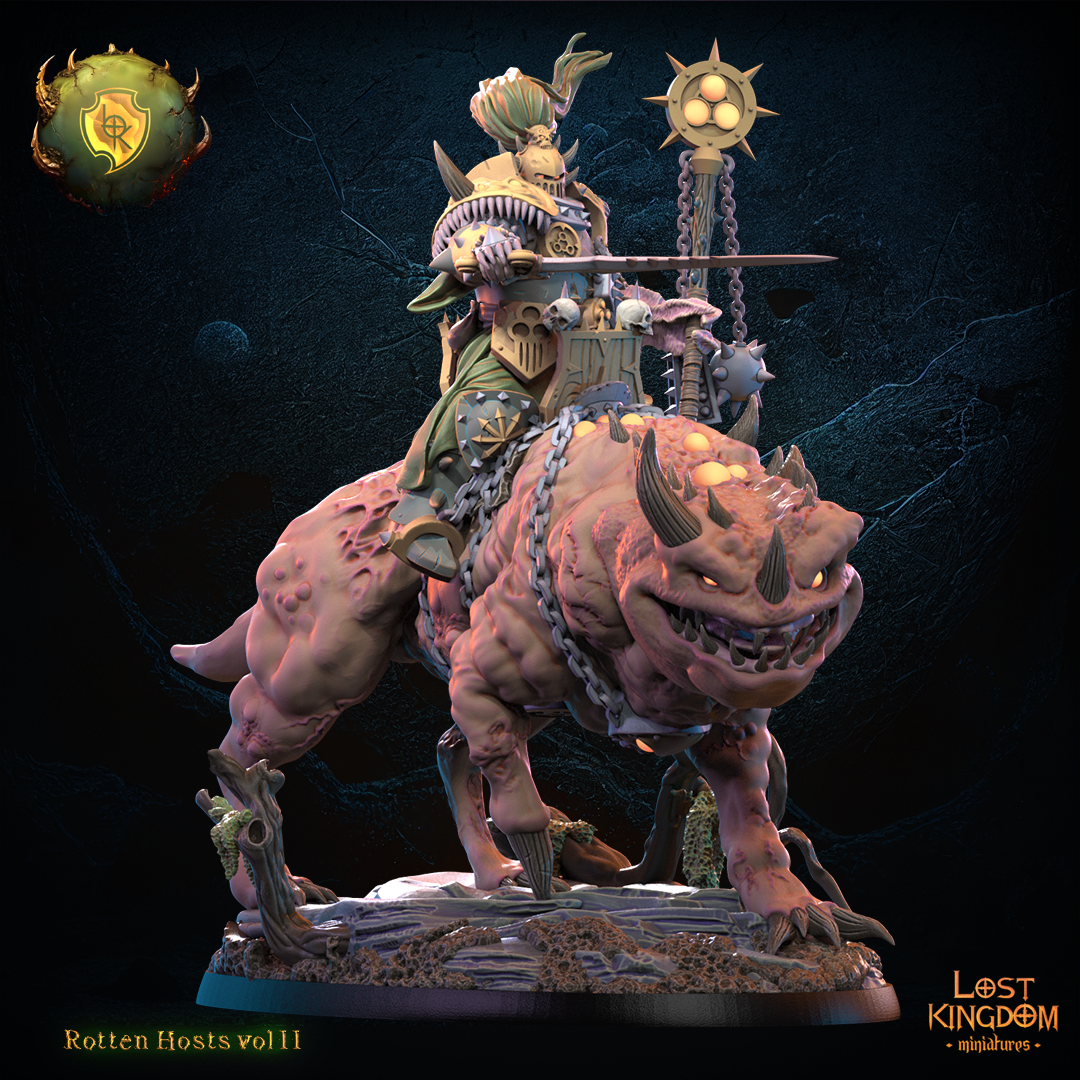 Volnir, Lord of Diease | Rotten Hosts | Lost Kingdom Miniatures