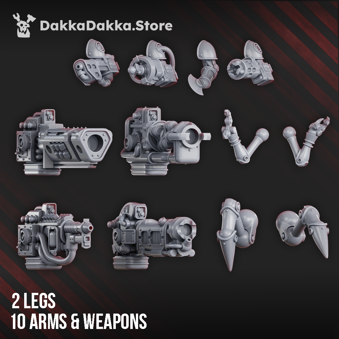 Bits- Light & Heavy Mechtaurs | Pluto's Mechanized Legion | Dakka Dakka