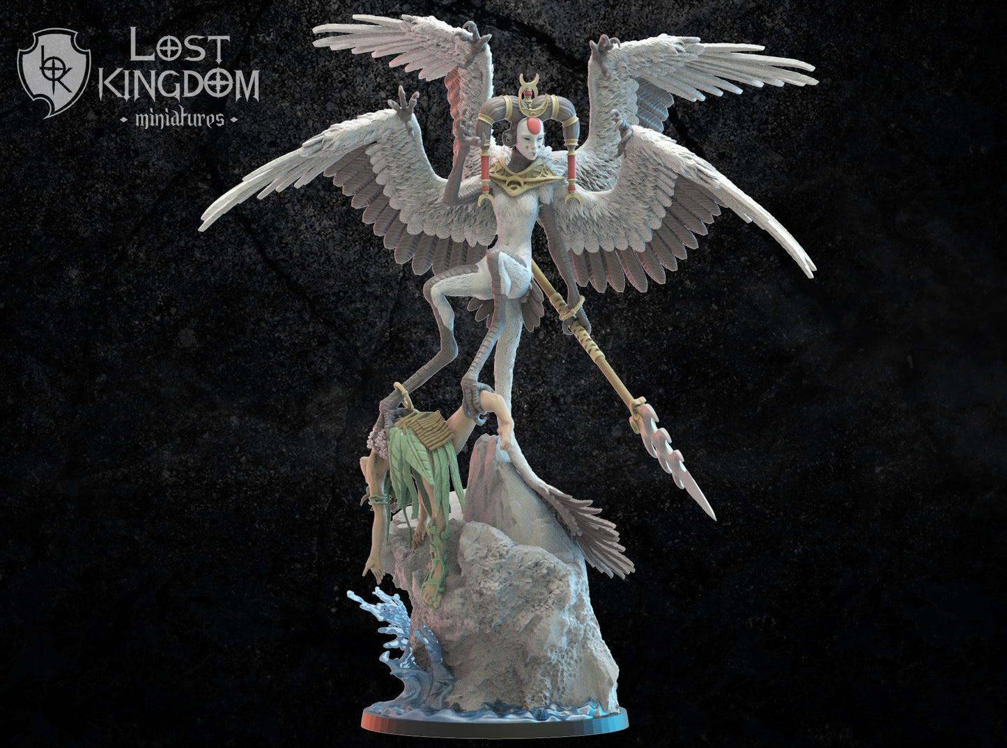 Sora, Kurēnjosei Hero | Night Elves / Dark Elves | Lost Kingdom Miniatures | Tabletop Gaming | Pathfinder