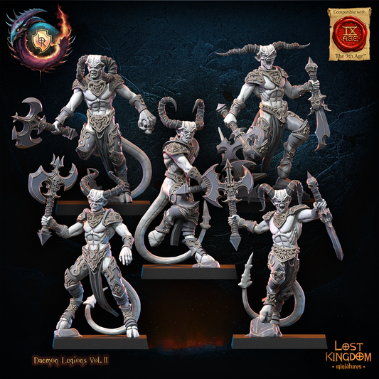Daemonic Myrmidons | Daemon Legions | Lost Kingdom Miniatures