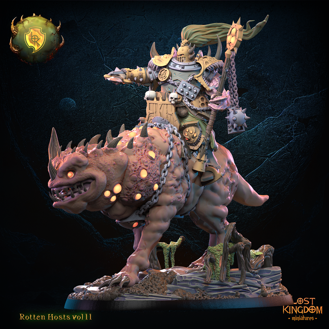 Volnir, Lord of Diease | Rotten Hosts | Lost Kingdom Miniatures