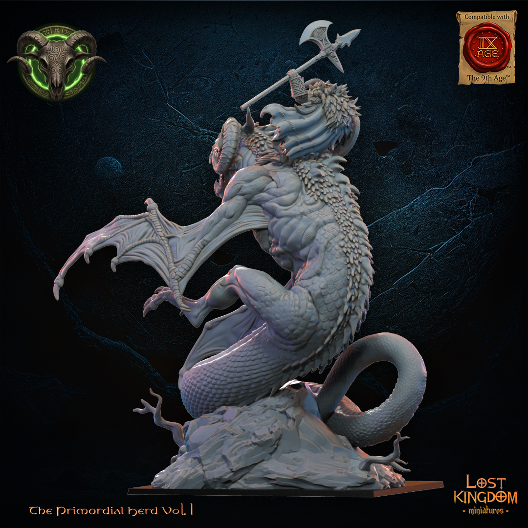 Brennach, Wildhorn Lord on Cuelebre