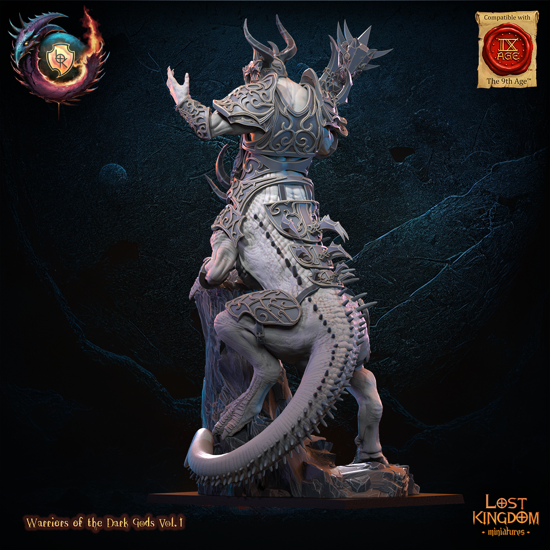 Ancient Feldrak | Warriors of the Dark Gods (Unaligned) | Lost Kingdom Miniatures