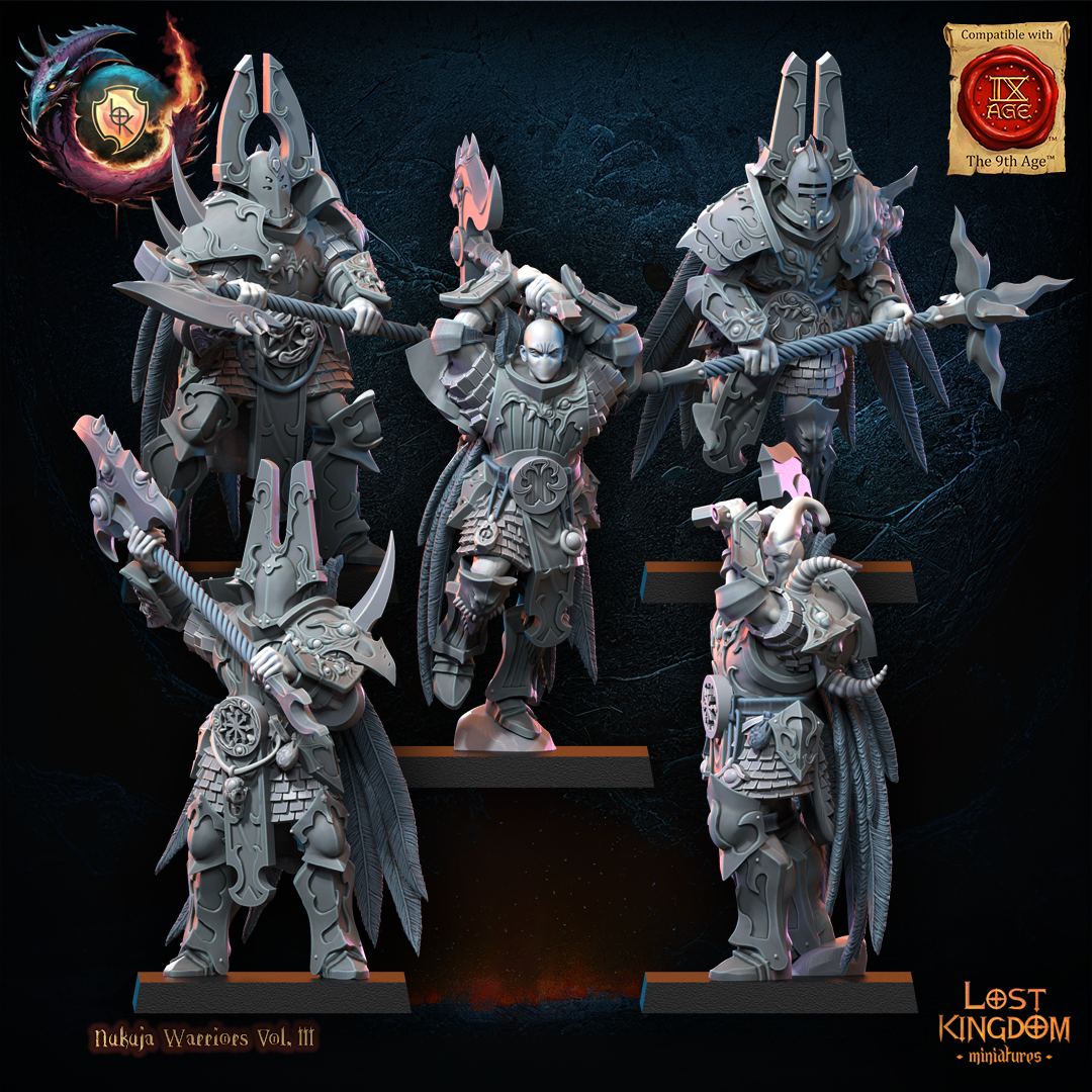 Nakuja Chosen | Transfiguration Forces | Lost Kingdom Miniatures