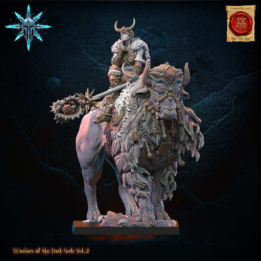 Frejya - Half Giant Wasteland Sorceress | Warriors of the Dark Gods | Lost Kingdom Miniatures
