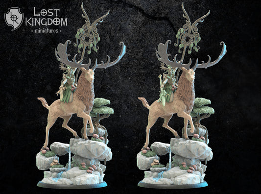 Youta, Shika Rider Hero | Mori / Wood Elves | Lost Kingdom Miniatures