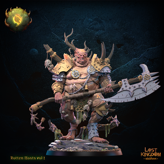 Demon Prince of Disease | Rotten Hosts | Lost Kingdom Miniatures | Kings of War | Tabletop