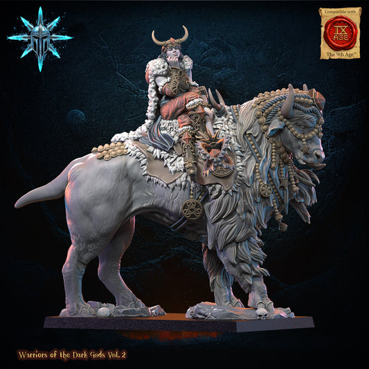 Frejya - Half Giant Wasteland Sorceress | Warriors of the Dark Gods | Lost Kingdom Miniatures