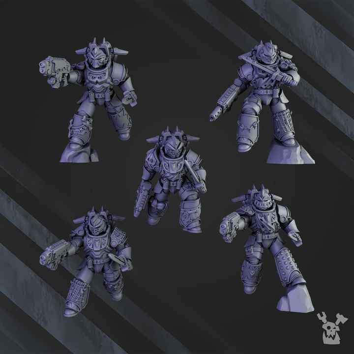 Storm Squad with Jetpacks | White Megalodon Clan | Dakka Dakka