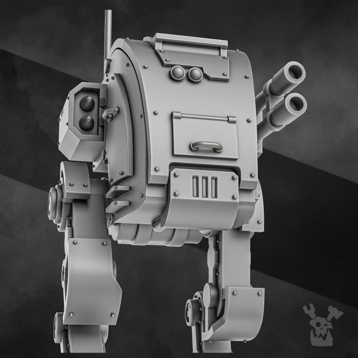 The Ork Slayers Stomper Mech | Imperial Humans | Dakka Dakka
