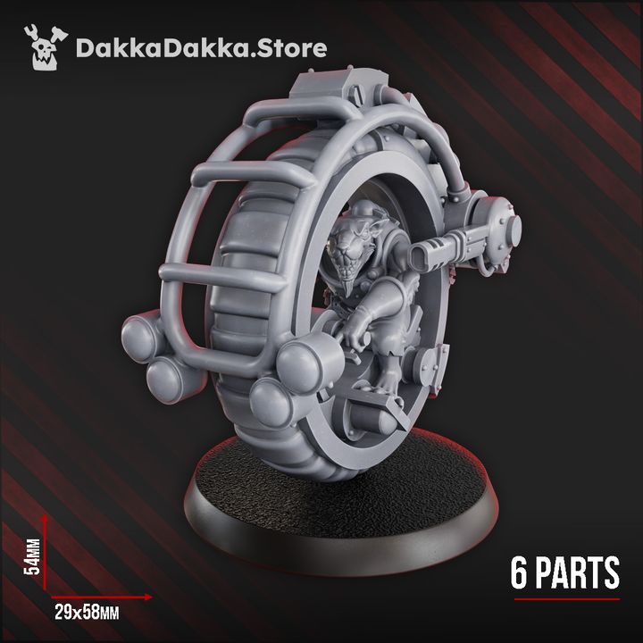 The Miner Rat Bikers | Miner Rat Vanguard | Dakka Dakka