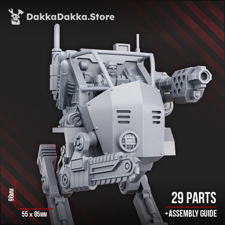 Regius Guard Stomper Mech | Imperial Humans | Dakka Dakka