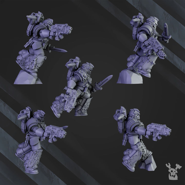Storm Squad with Jetpacks | White Megalodon Clan | Dakka Dakka