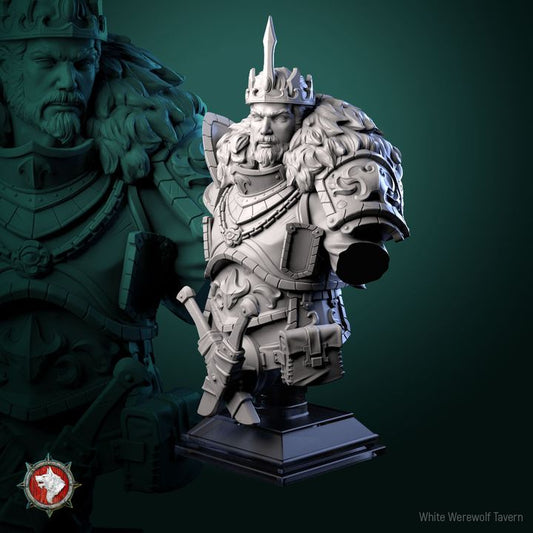 King Eonkar - Bust | Iron King | White Werewolf Tavern