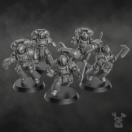 Space Knights Storm Squad with Jetpacks | Space Knights | Dakka Dakka