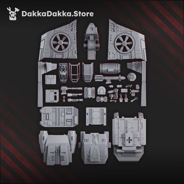 Assault Aircraft F-184 | Regius Guard | Dakka Dakka