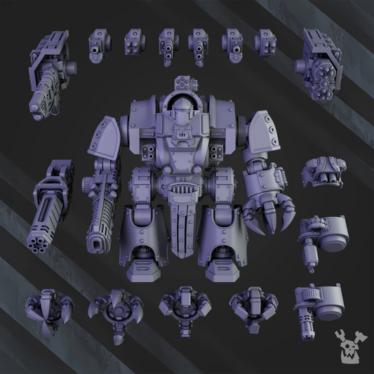 Space Knights Heavy Walker | Space Knights | Dakka Dakka