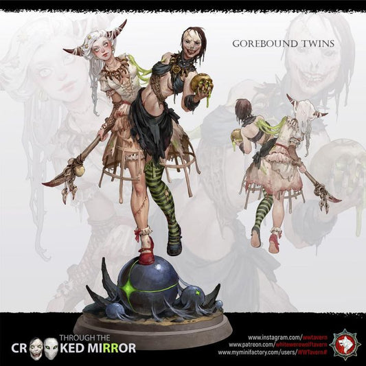 The Gorebound Twins | Through the Crooked Mirror | White Werewolf Tavern