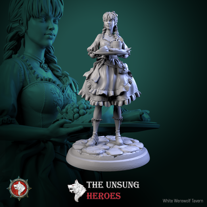 Alehouse Maids Set | The Unsung Heroes | White Werewolf Tavern