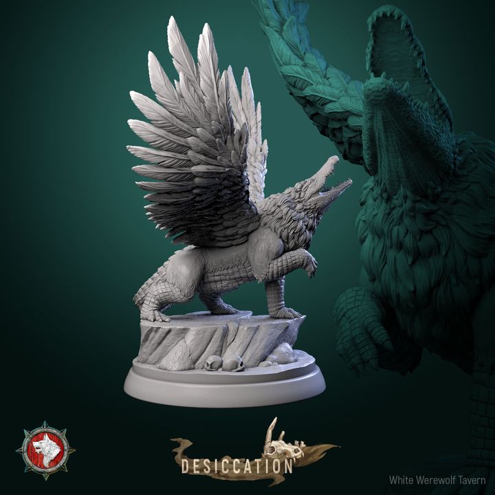 Crocosphinx | Desiccation | White Werewolf Tavern