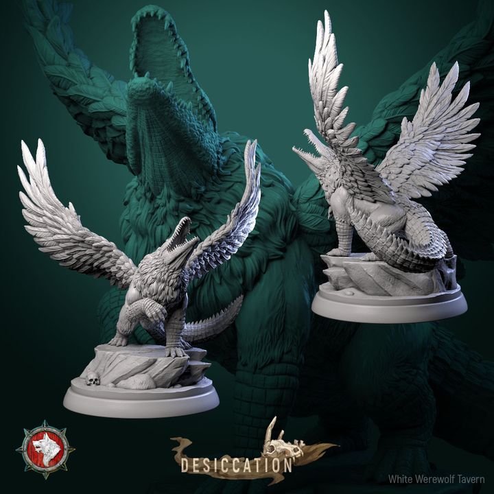 Crocosphinx | Desiccation | White Werewolf Tavern