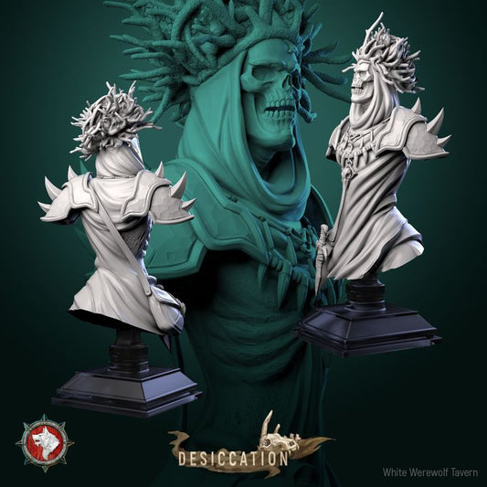 Dry Lich - Bust | Desiccation | White Werewolf Tavern