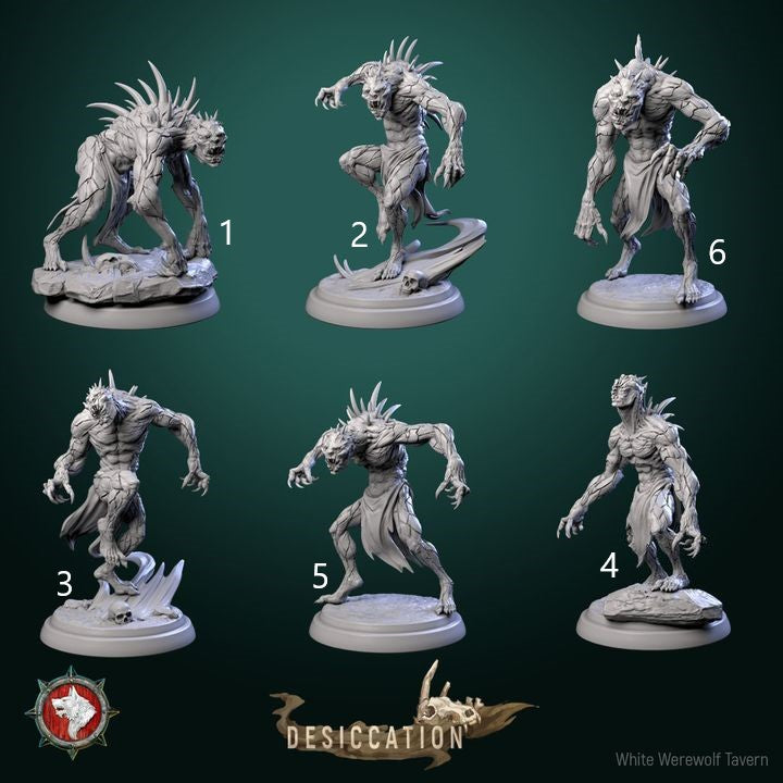 Dustblights Set | Desiccation | White Werewolf Tavern
