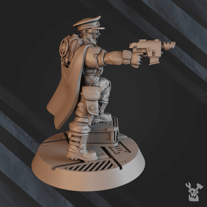 GHD Tank Commander George "Whizbang" Dillon | Imperial Humans | Dakka Dakka