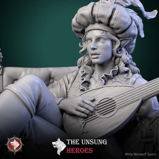 Jax Fiddlefoot, Lord of the Lute | The Unsung Heroes | White Werewolf Tavern