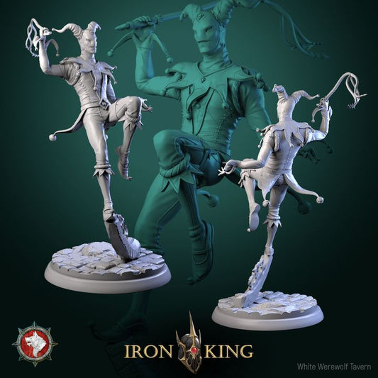 Jester Killer | Iron King | 75mm scale model | White Werewolf Tavern