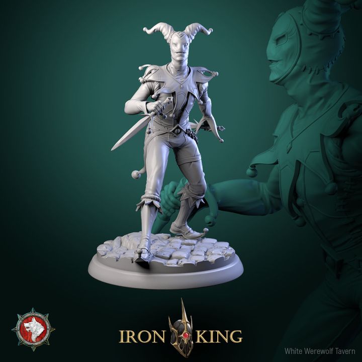Jester Killer Set | Iron King | White Werewolf Tavern
