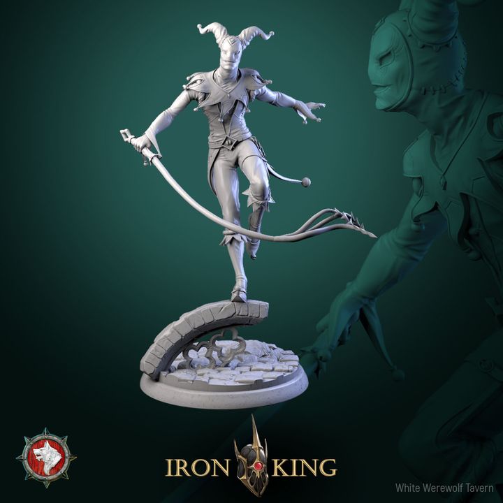 Jester Killer Set | Iron King | White Werewolf Tavern