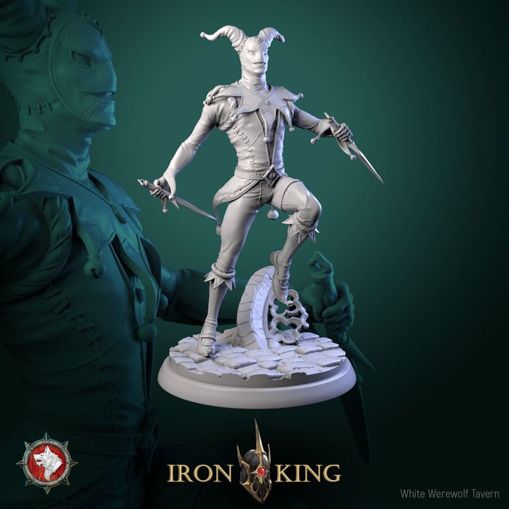 Jester Killer Set | Iron King | White Werewolf Tavern