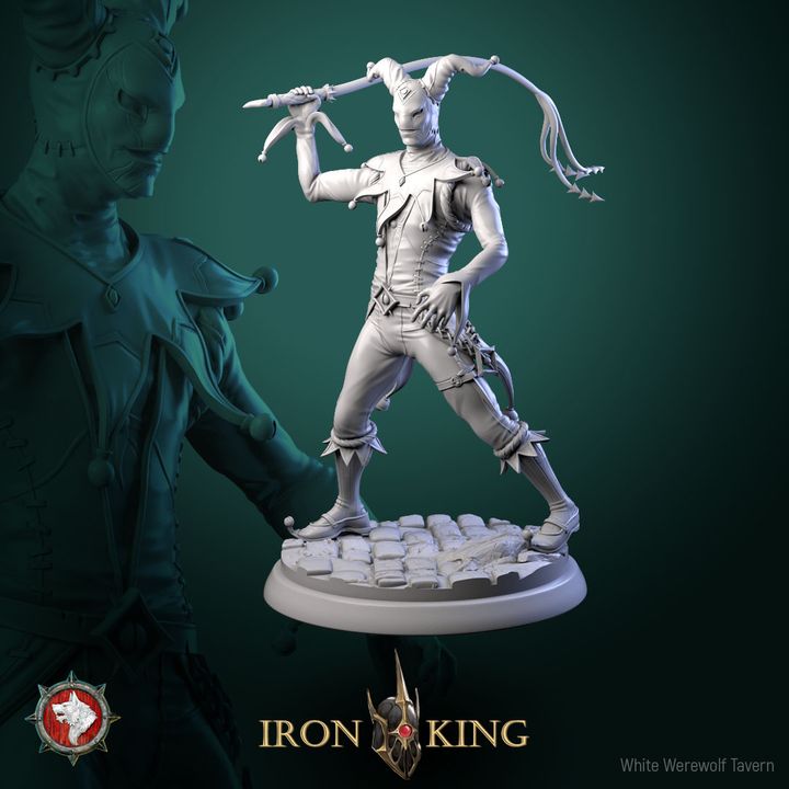Jester Killer Set | Iron King | White Werewolf Tavern