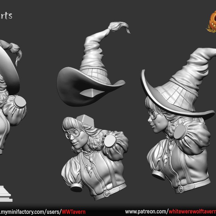 The Nightshade Sister Lyra - Bust | Halloween | White Werewolf Tavern