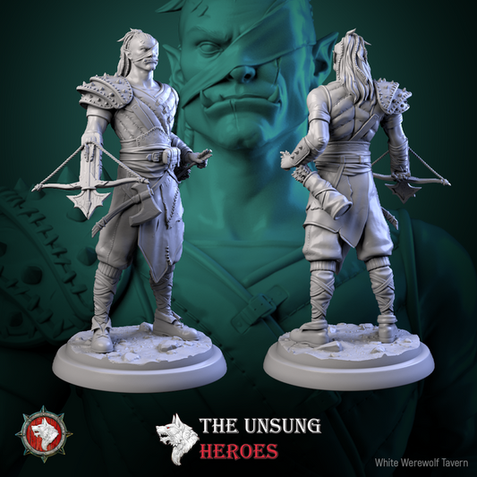 Roadside Bandit | The Unsung Heroes | 75 mm scaled model | White Werewolf Tavern