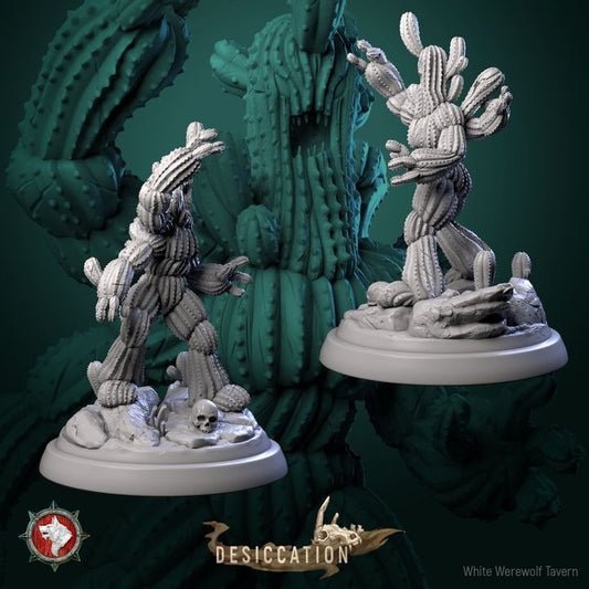 Saguaro Sentinel Cactus Golem | Desiccation | White Werewolf Tavern