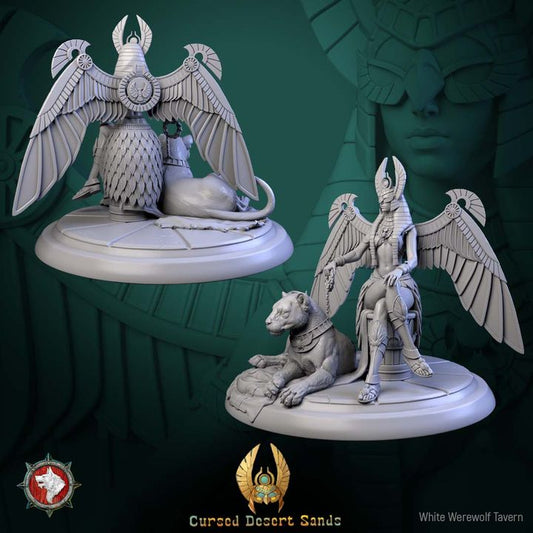 Sekhara the Lion Mother | Cursed Desert Sands | White Werewolf Tavern